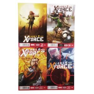 Cable and X-Force #13, 14, 17, 18 Lot Marvel Comics Set VF/NM